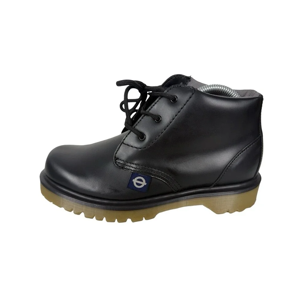 Dr. Martens x London Underground Mens US 7 Boots Black Shoes Casual Leather